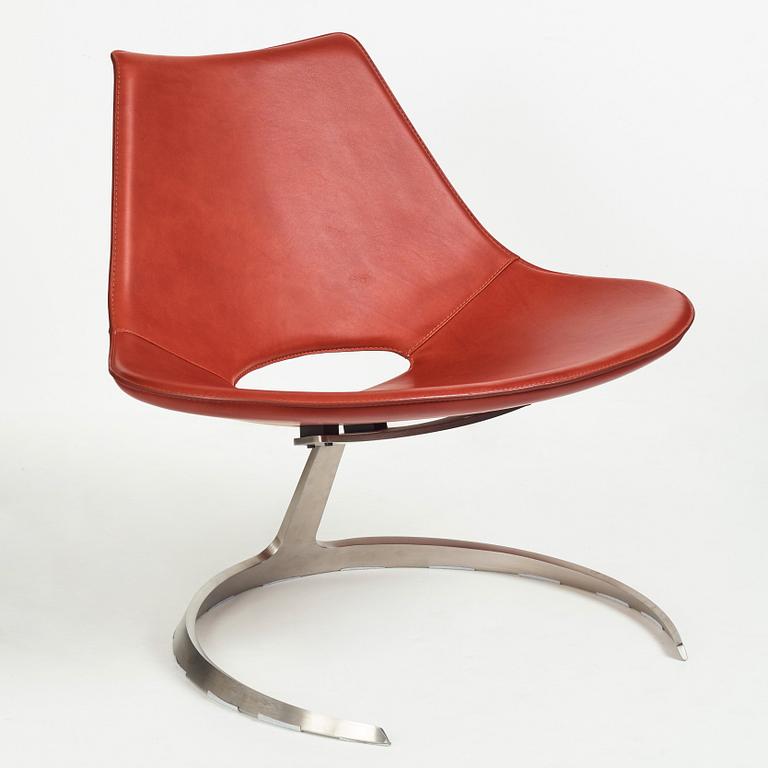 Preben Fabricius & Jørgen Kastholm, "Scimitar", fåtölj, Bo-Ex, Danmark.