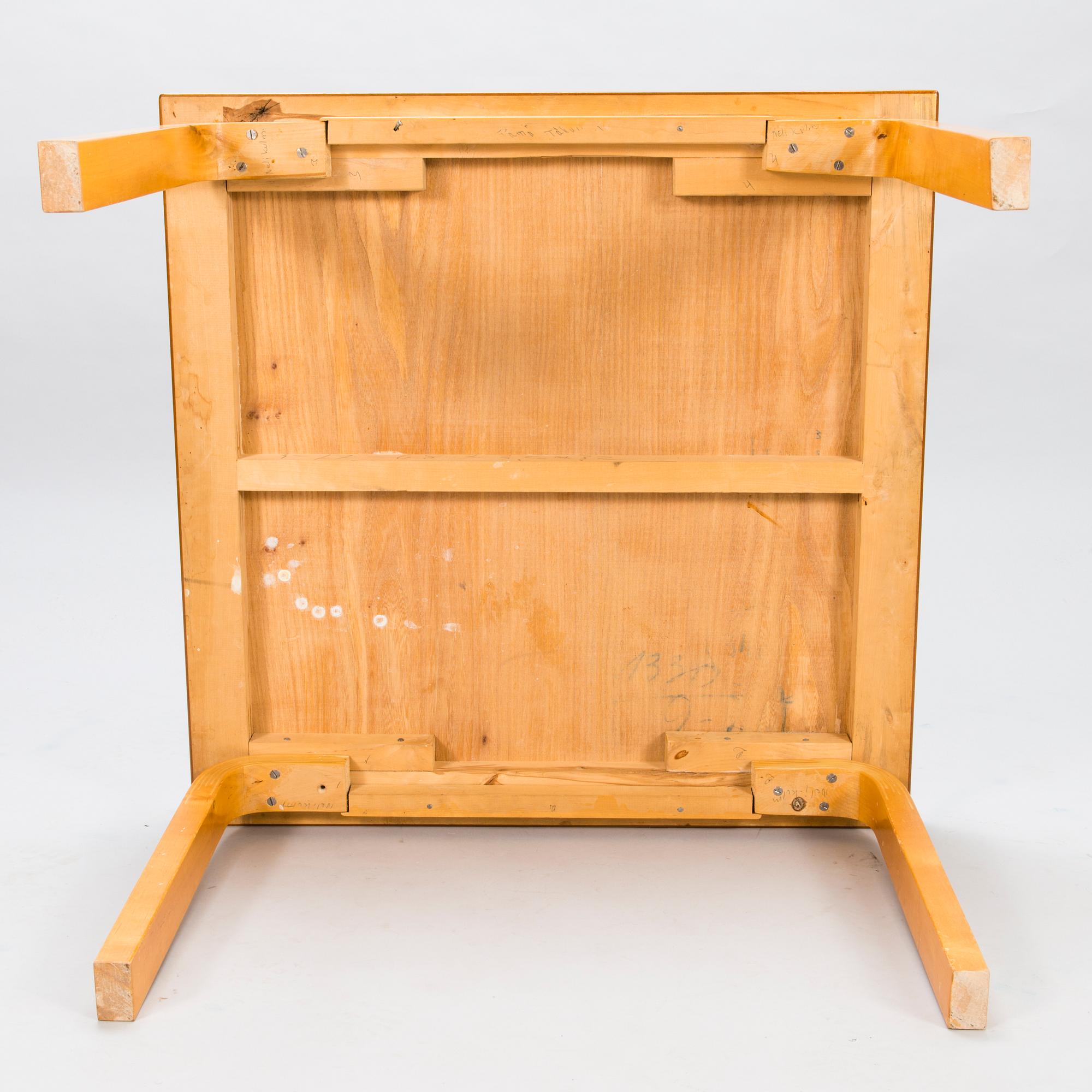 ALVAR AALTO, A Mid-20th Century coffee table.