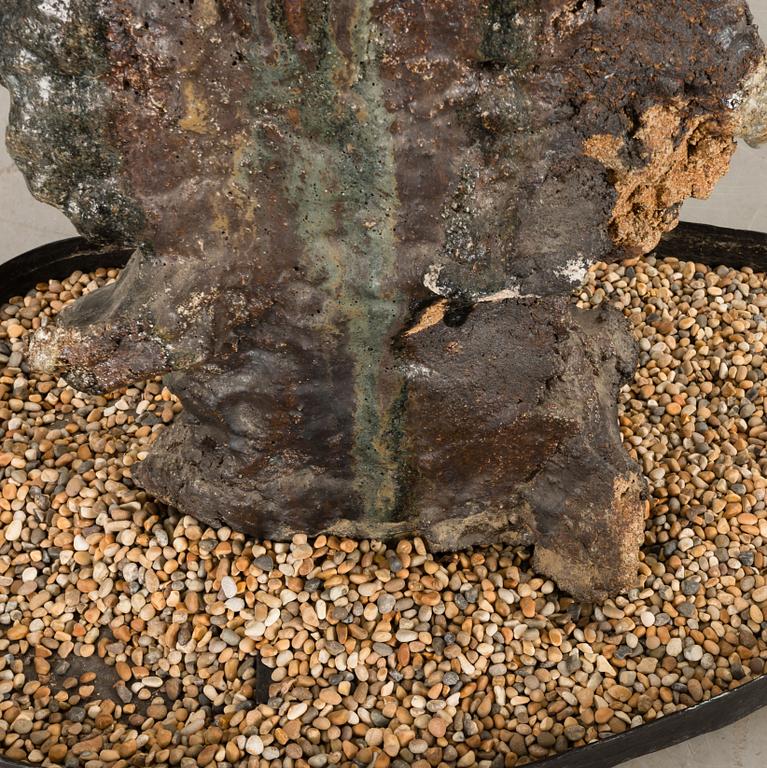 ANDERS BRUNO LILJEFORS, skulptur, sandgjuten keramik, 1960-tal.