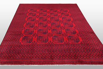 A carpet, Afghan, ca 342 x 252 cm.