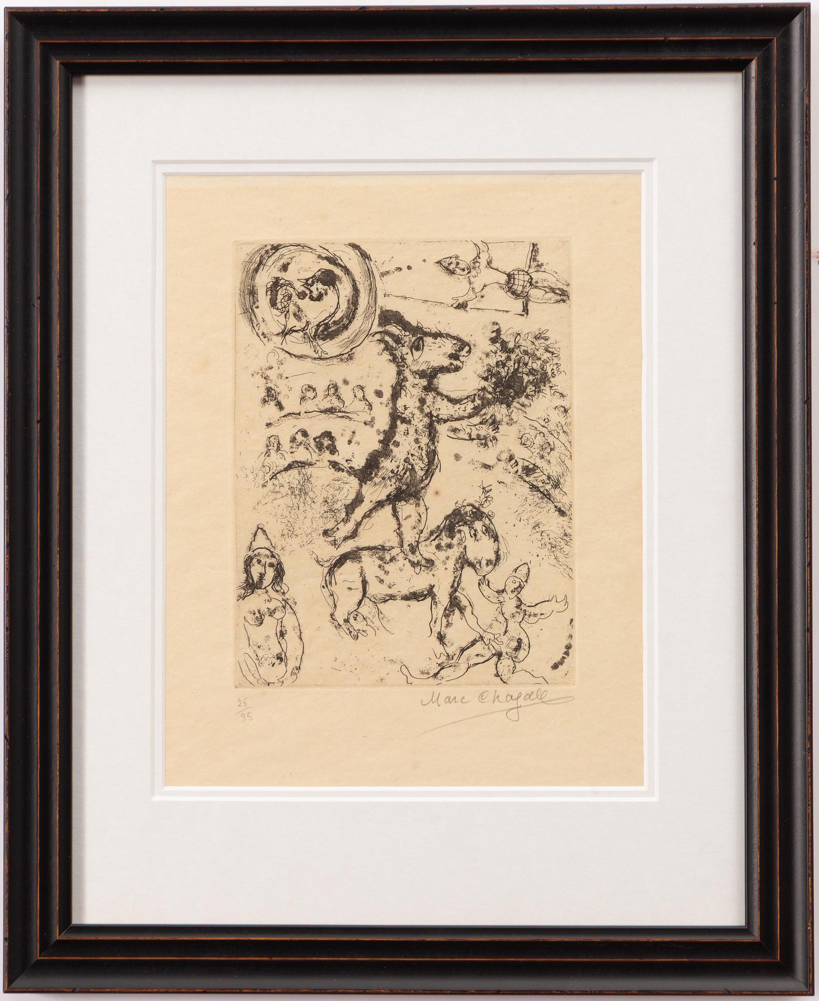 Marc Chagall, "Le Petit Âne Équilibriste".