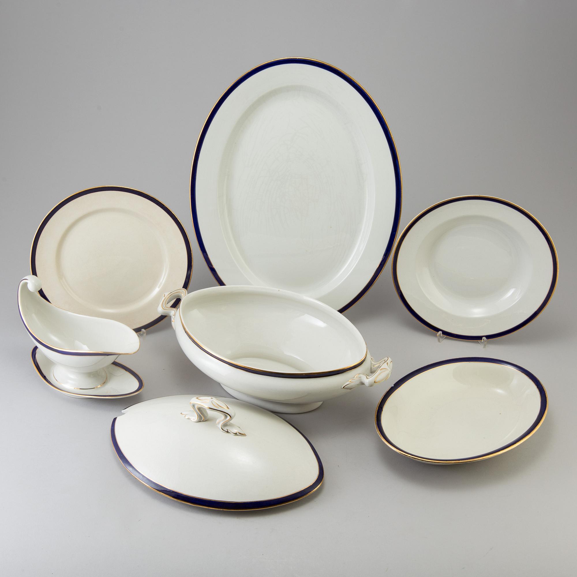 A dinner servis, RÖRSTRAND, 56 pieces, 1920-1938.