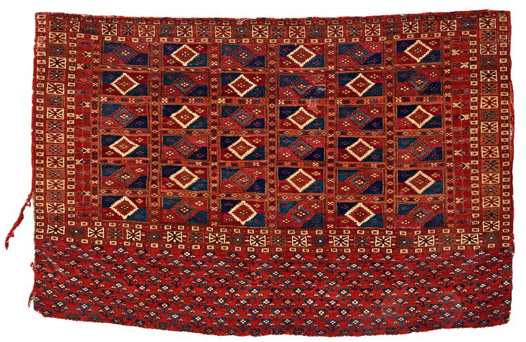 ANTIQUE TEKKE CHUVAL. 70,5 x 111,5 cm.