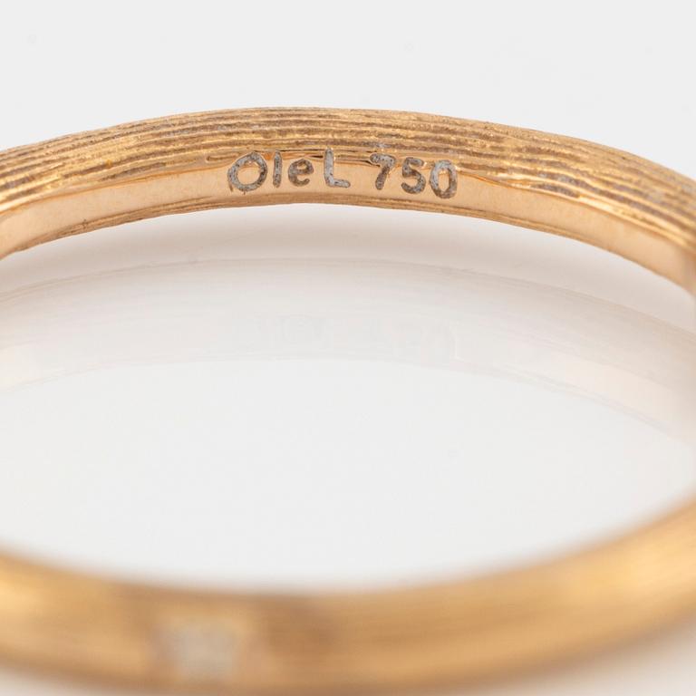 Ole Lynggaard, ring, 18K guld, "Nature II".