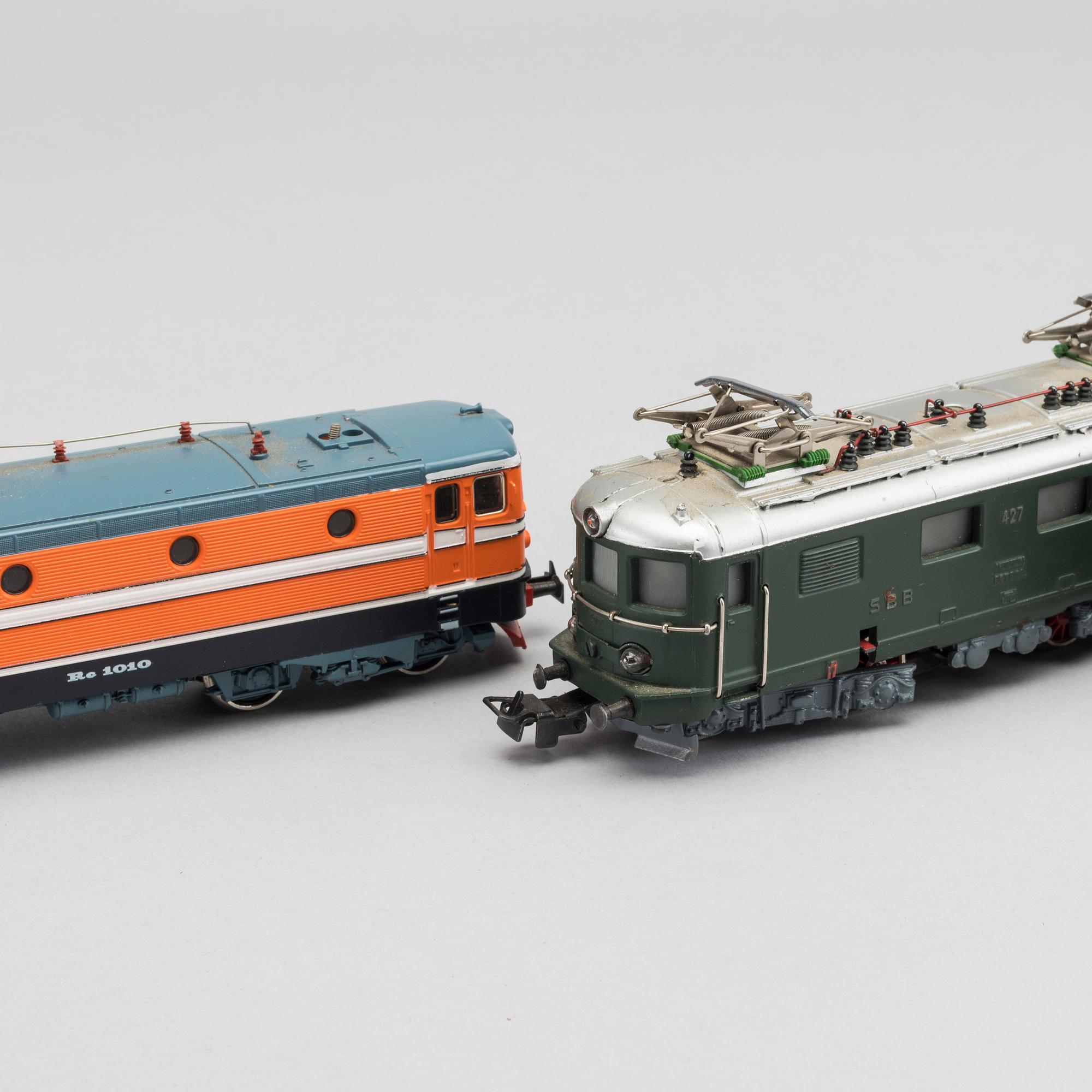 MÄRKLIN, samling lok och vagnar, 1900-talets andra hälft.