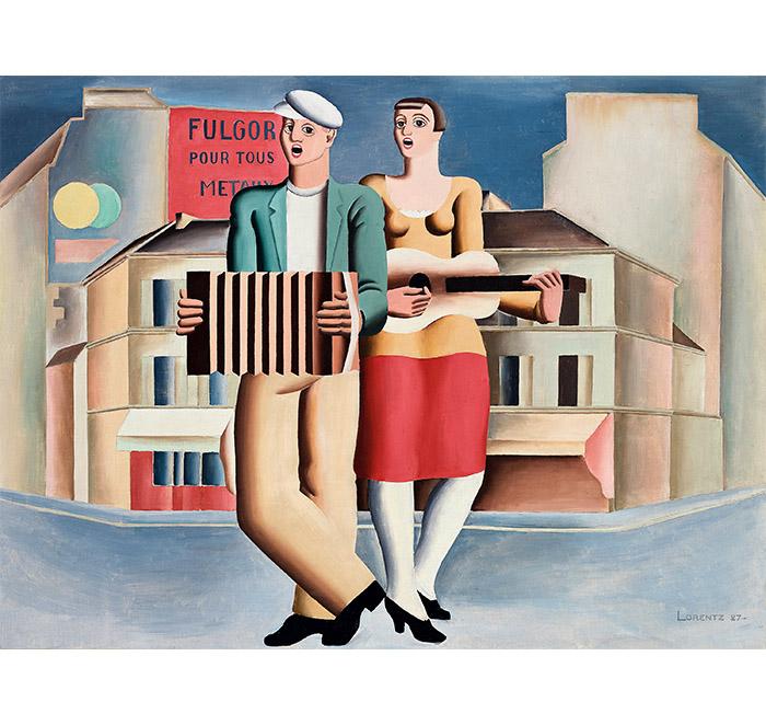 Waldemar Lorentzon ”Gatumusikanter”