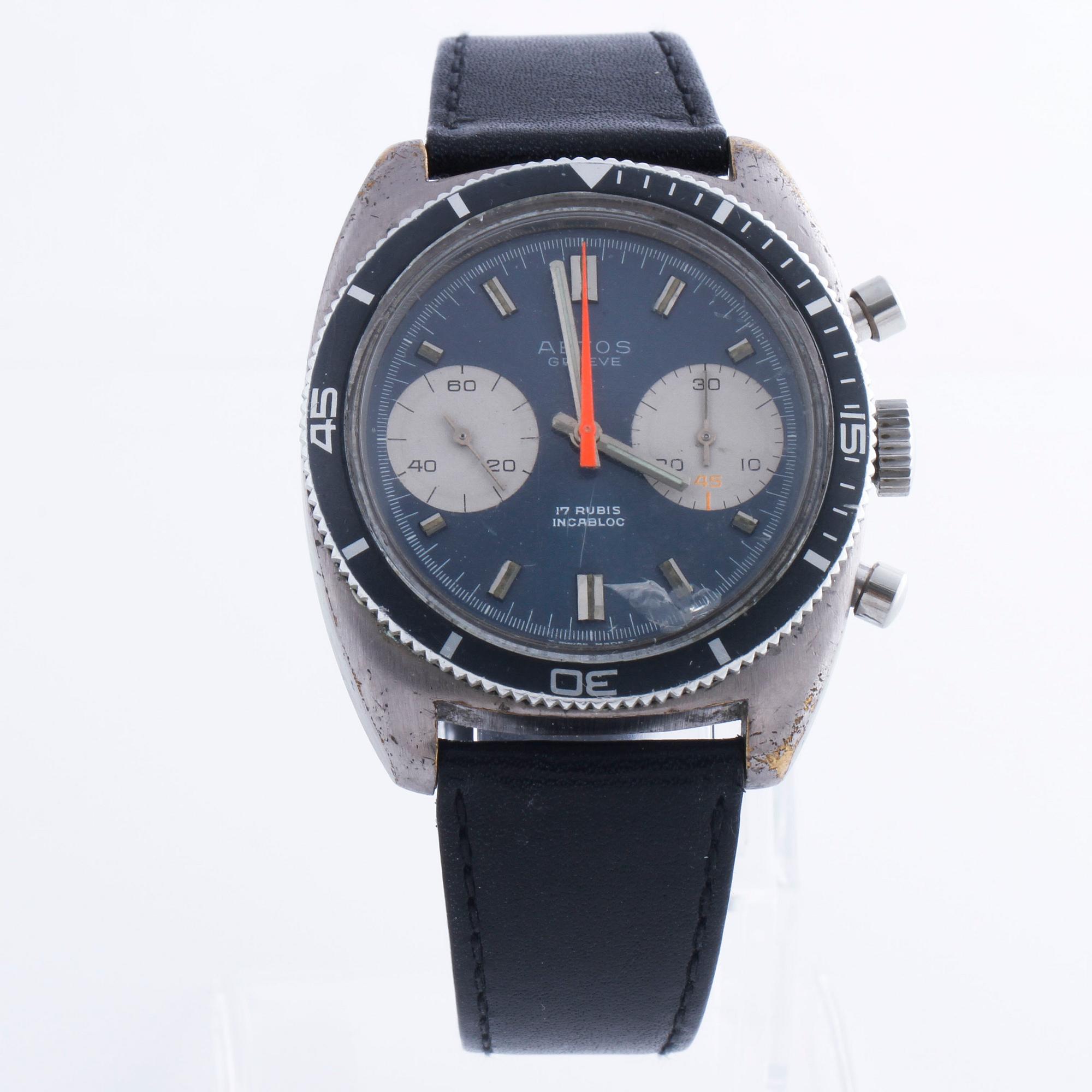 AETOS Geneve wristwatch 38 mm chronograph. Bukowskis