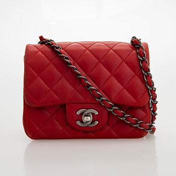 Chanel, "Classic flap bag mini" laukku, 1989-1991.