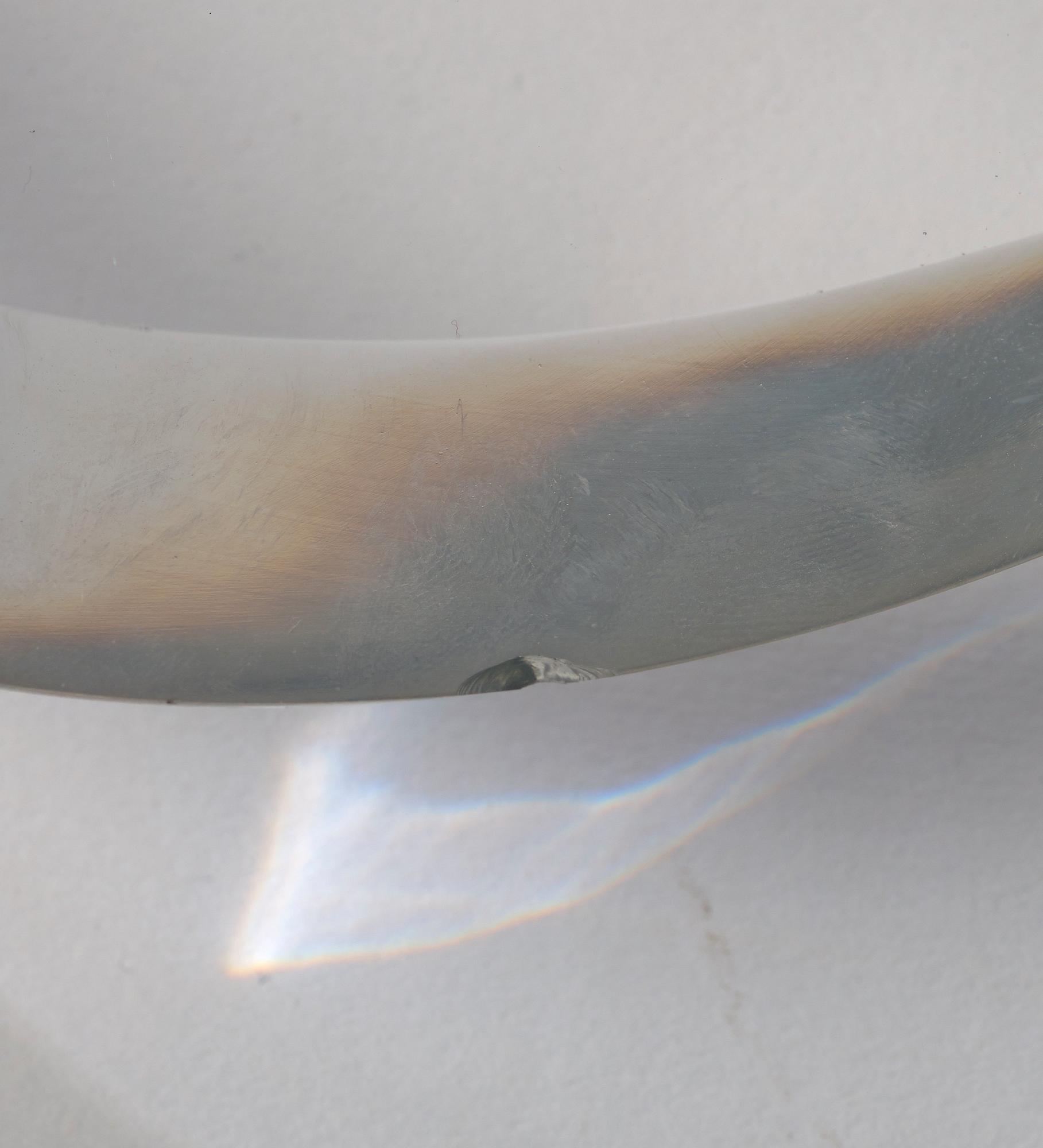 Gunnel Nyman, dish "Facett 1", Riihimäen Lasi Oy, Finland 1940.