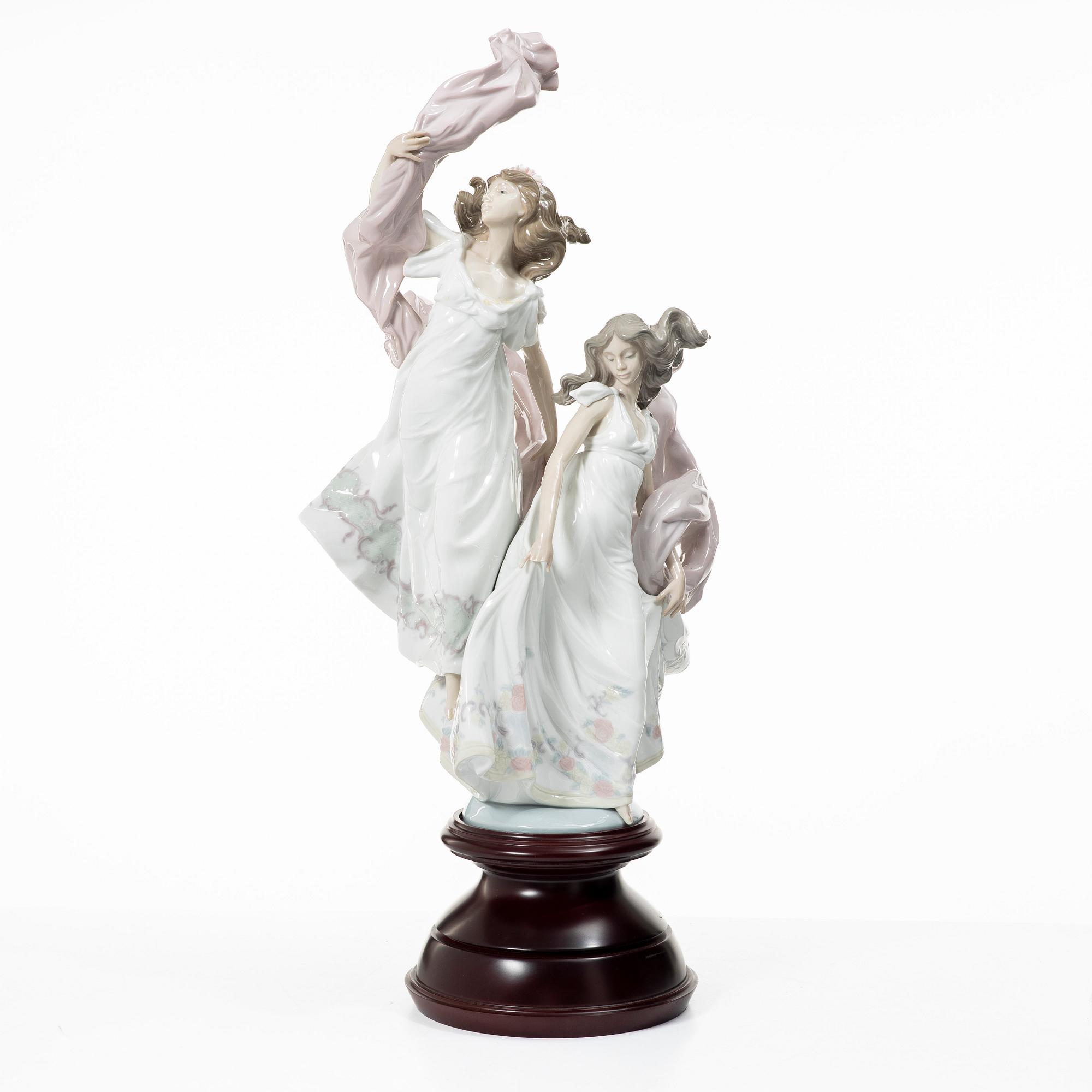 Lladró, figurin, "Allegory of Liberty", Spanien.