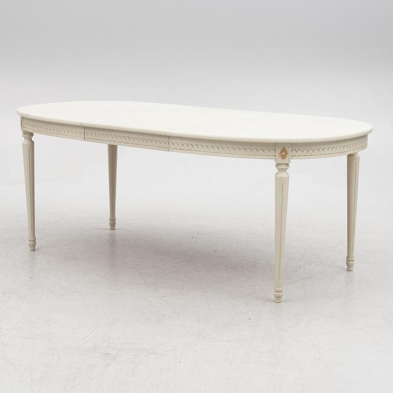 Matgrupp, 9 delar, 1900-talets senare del. Gustaviansk stil.