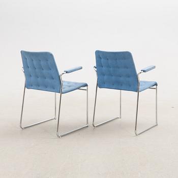 Bruno Mathsson, karmstolar, 8 st, "Mio Mi 408", 2003.