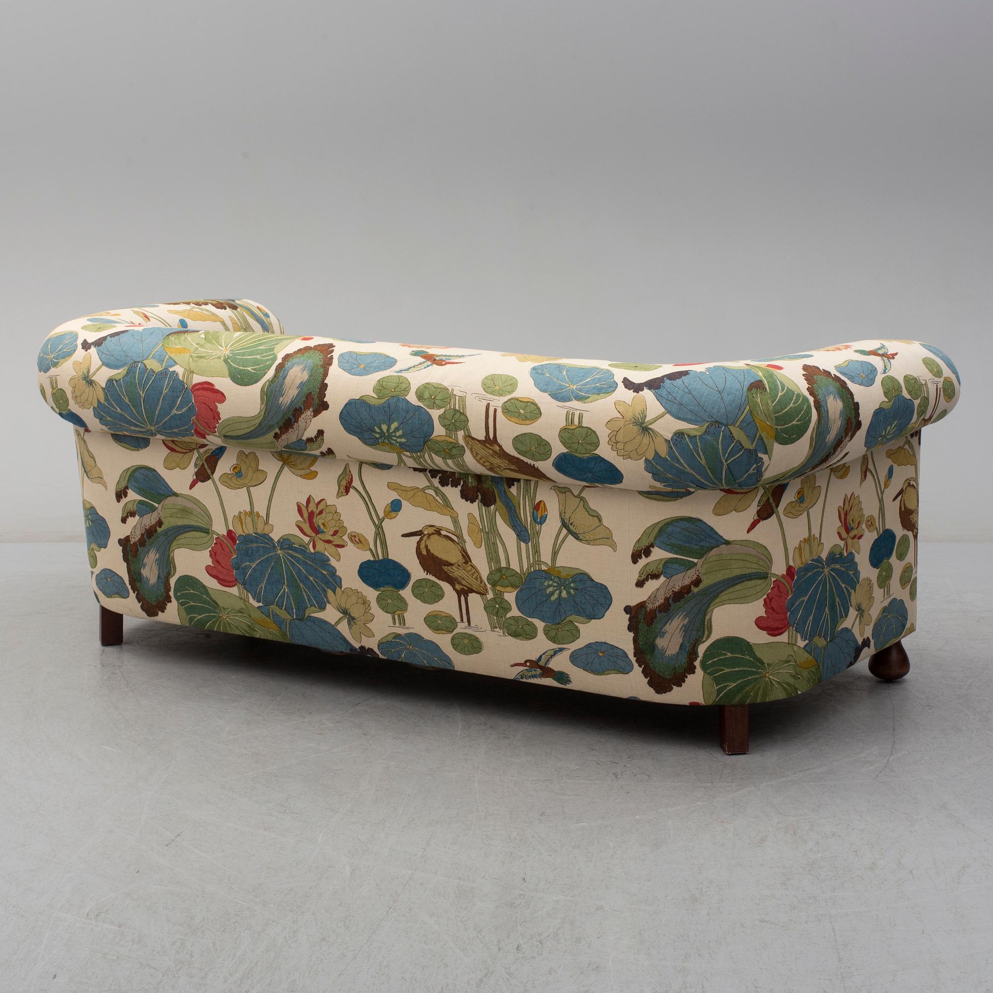 Josef Frank, A 'Chesterfield' sofa by Josef Frank, Svenskt Tenn, model 584.