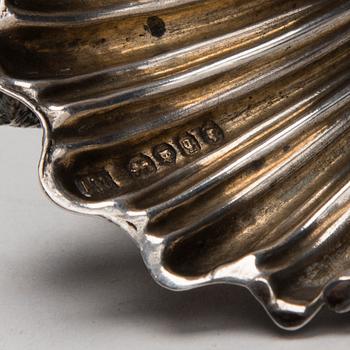 SUOLAKKOPARI, hopeaa, Lontoo 1871, paino 77 g.