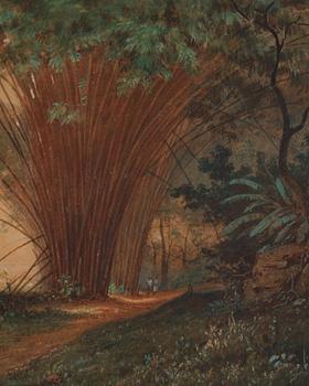 Michel-Jean Cazabon, Bamboo Arch, Trinidad.