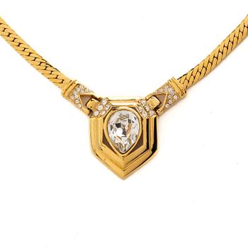 Oscar de la Renta, a necklace, 1980s.