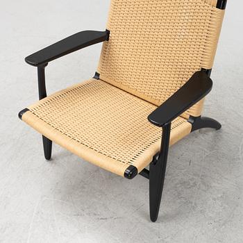 Hans J. Wegner, fåtölj, "CH25", Carl Hansen & Son, Danmark, 2000-tal.