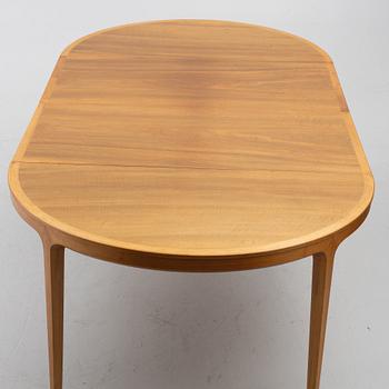Bertil Fridhagen, A nine piece 'Diamant' dining set, Svenska Möbelfabrikerna Bodafors, 1960s.