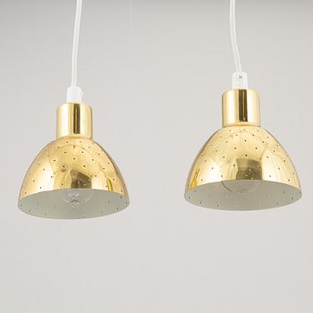 Hans-Agne Jakobsson, ceiling lamps/window lamps, a pair, Markaryd, mid-20th century.