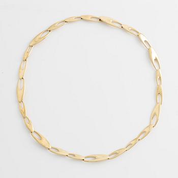 An 18K gold Georg Jensen necklace.