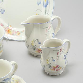 SERVISDELAR, porslin, 74 delar, "Riviera", Villeroy & Boch, 1900-talets slut.