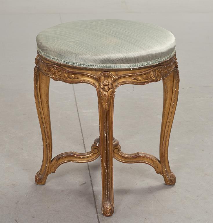 PIANOPALL, nyrokoko, 1800-talets andra hälft.