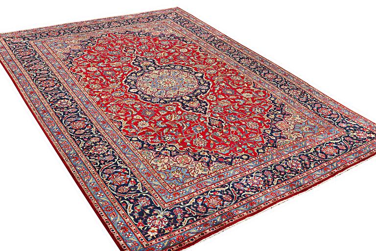 A carpet, Mashed, ca. 340 x 243 cm.