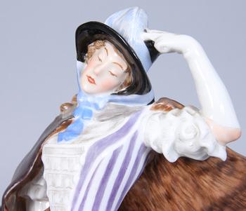 FIGURINER, 2 st, porslin, Bing o Gröndahl.