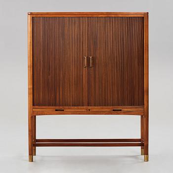 HANS J WEGNER, a bar cabinet executed by cabinetmaker Axel I Sørensen, for the Mayor's office, Aarhus City Hall,  1941.