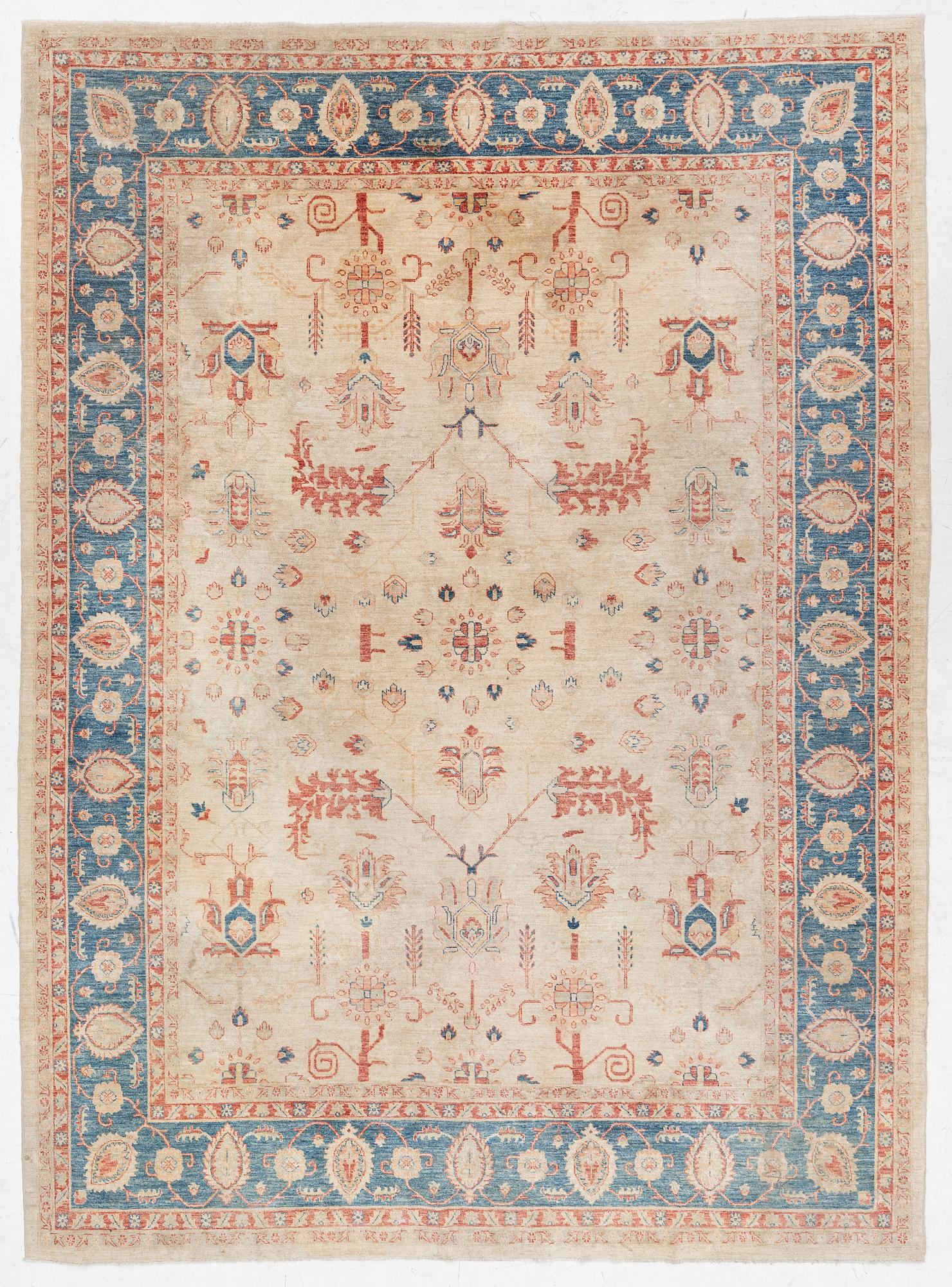 A Ziegler Design carpet, ca 365 x 260 cm.