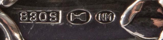 A set of silver cutlery for 12 persons, 67 pieces. Total weight incl steel blades app. 2600 gram.