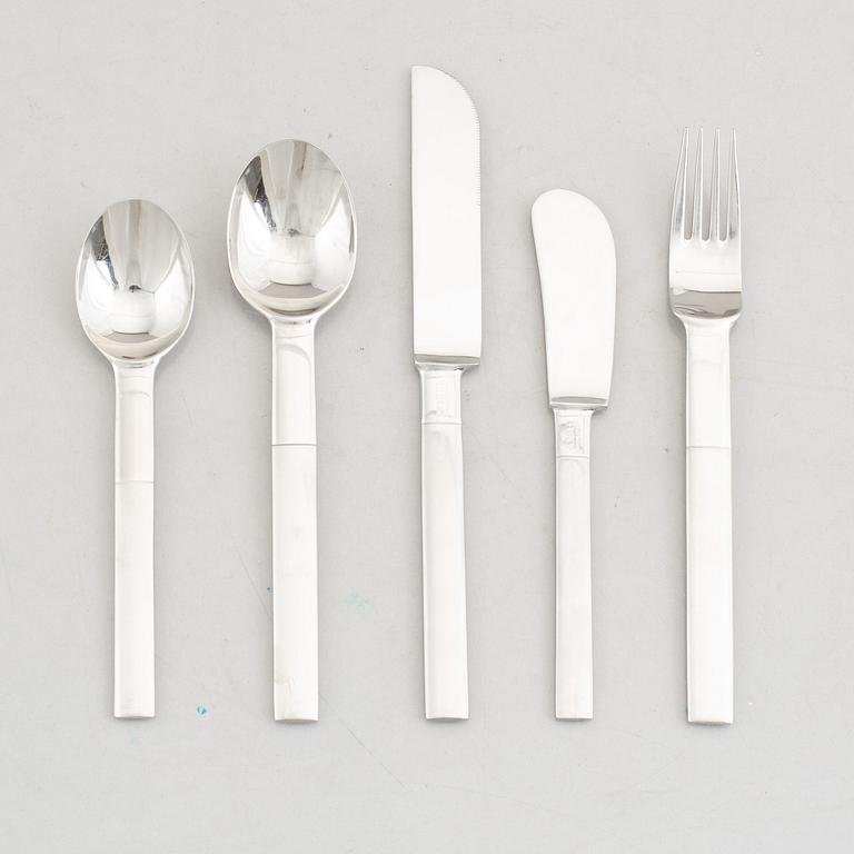 Gunnar cyrén, a 52-piece "Nobel" stainless steel cutlery set, Yamazaki, Gense & Berndorf.