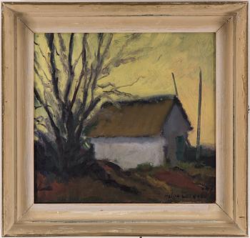 HELGE CARDELL, oil on canvas, signed Helge Cardell and dated -47.