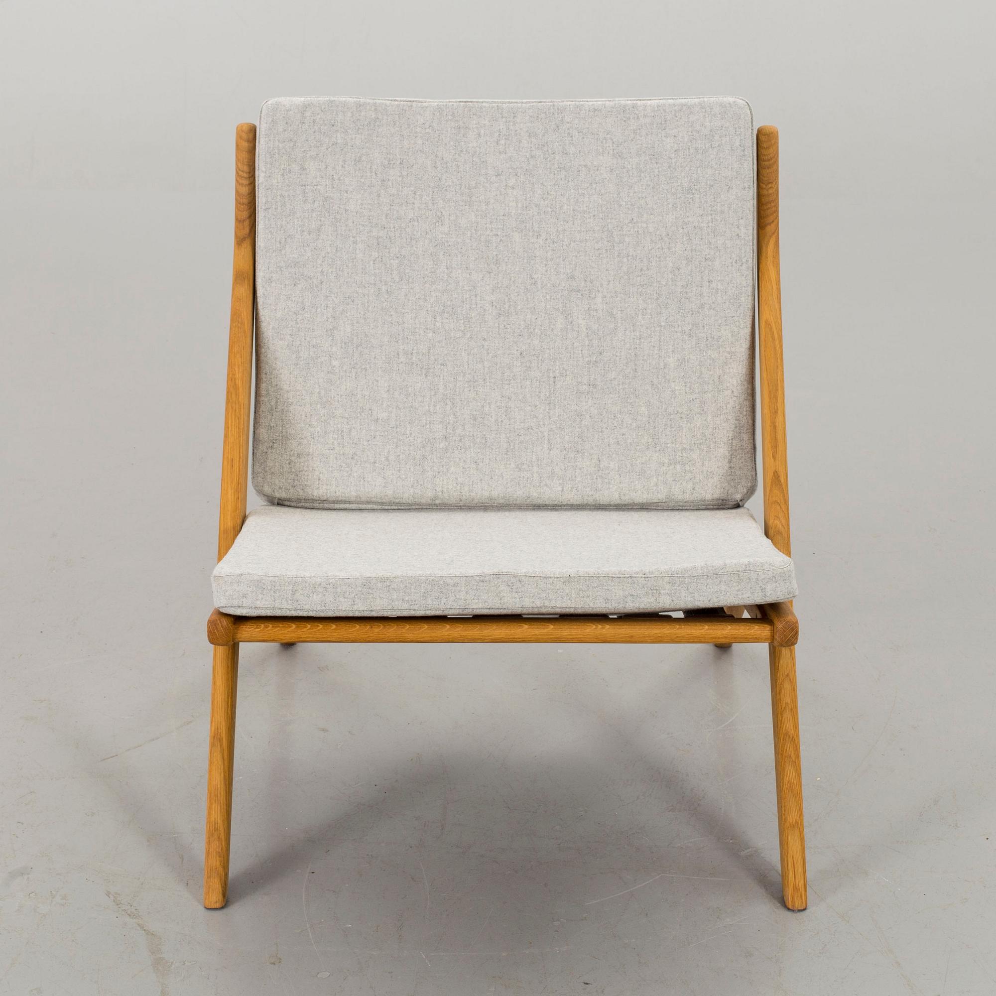 FOLKE OHLSSON, fåtölj, "Scissors", Bodafors 1961, brännmärkt.