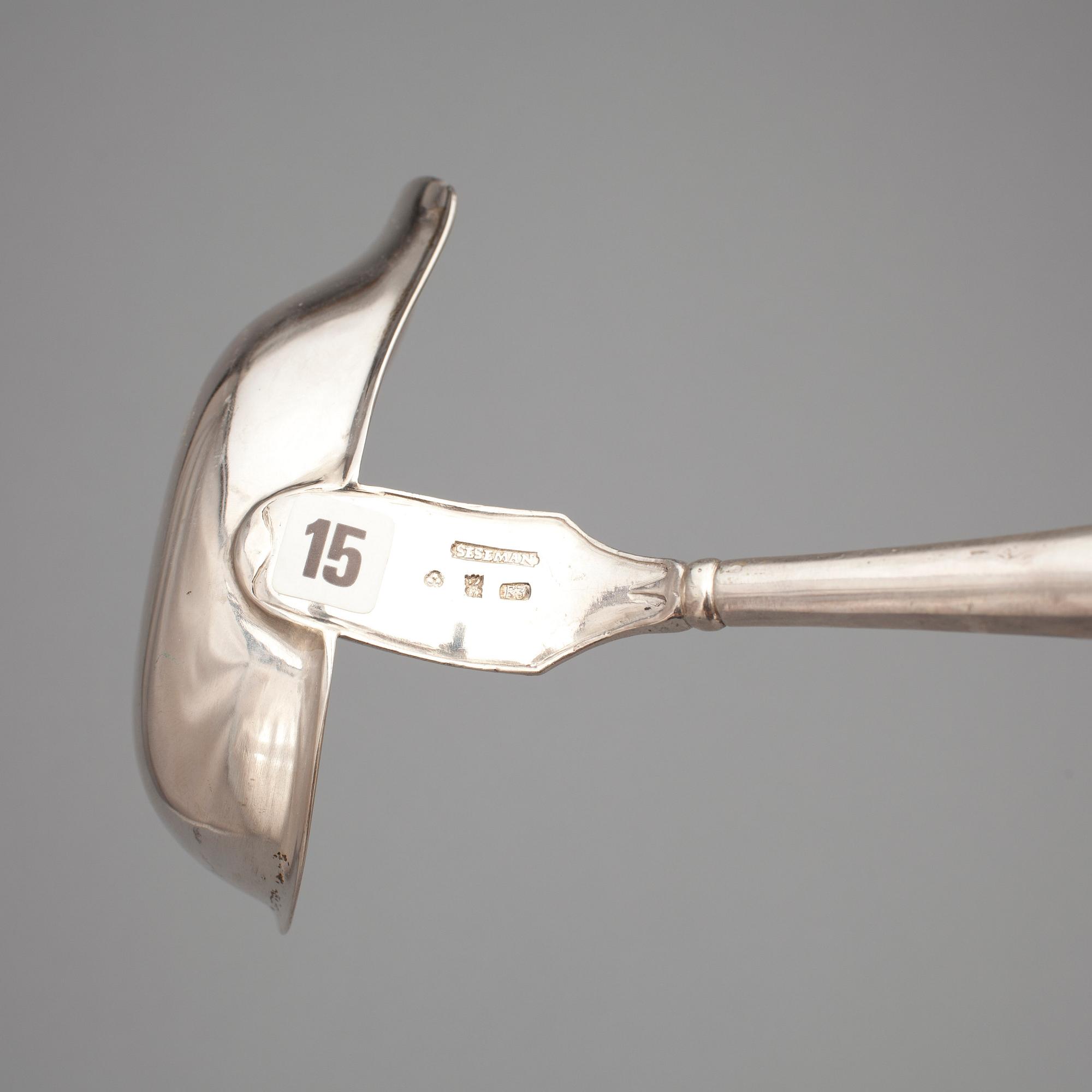 SOPPSLEV, silver, Carl Fredrik Seseman, Arboga 1812.