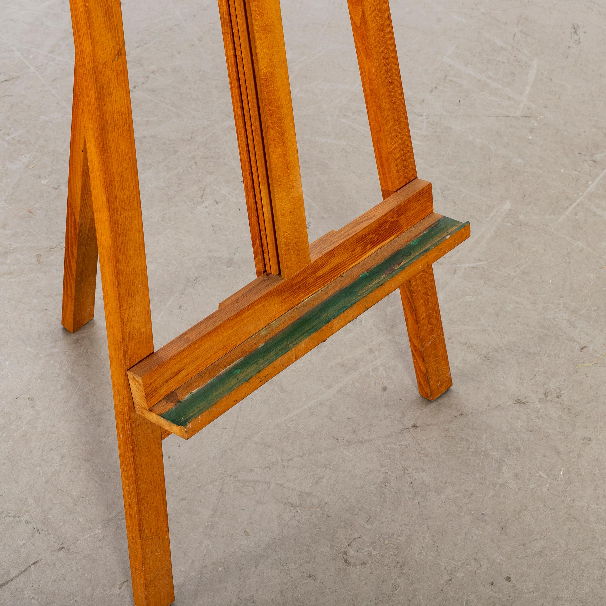 MAX WALTER SVANBERG'S easel.,