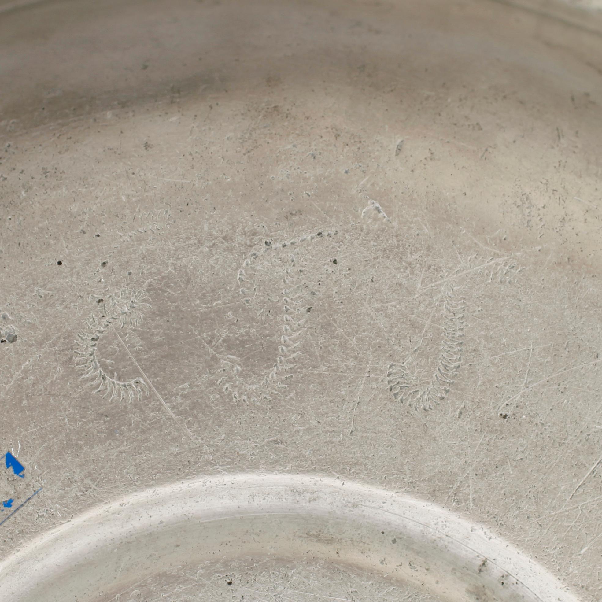 DOPSKÅL, tenn, Petter Åberg, Stockholm 1759.