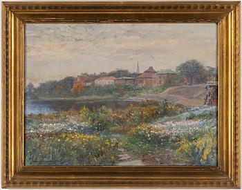 ANSHELM SCHULTZBERG, oil on canvas, signed and dated 1931.