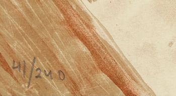 JOAKIM ALLGULANDER, färglitografi, signerad och numrerad 41/240.