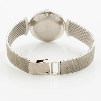 Chopard, armbandsur, 18K vitguld, 24,5 mm.