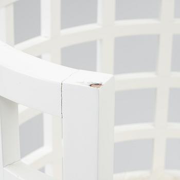 Armchairs, a pair, contemporary.