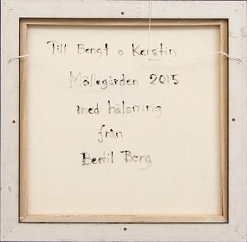 Bertil Berg, olja på duk signerad och daterad 2015.