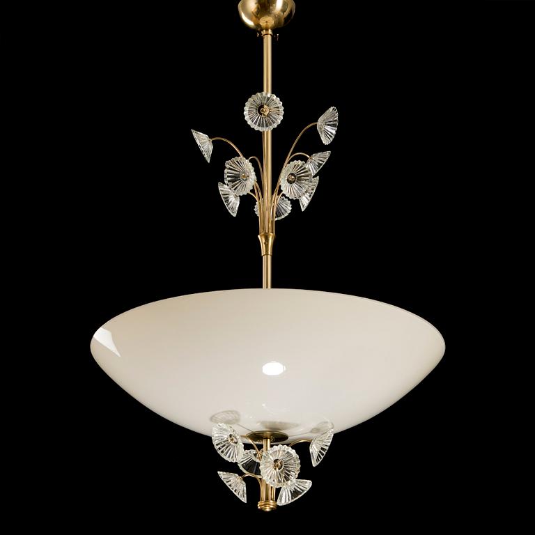 A 1940's pendant lamp for Stockmann Orno, Finland.