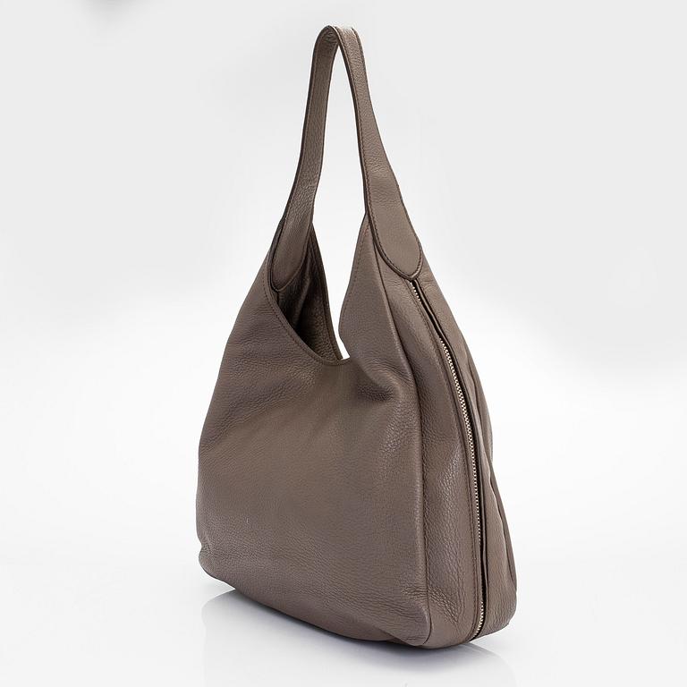 Prada, a 'Cervo Zipper Hobo' bag.