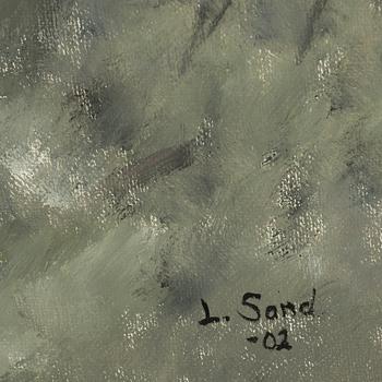 LENNART SAND, olja på duk, signerad och daterad -02.