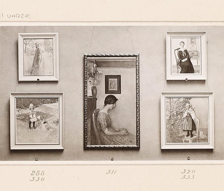 Carl Larsson, "Kersti 19 år".