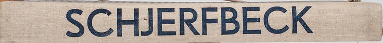 HELENE SCHJERFBECK, mapp med reproduktioner, Gotthard Johansson, numrerad 190/500, Nordisk Rotogravyr Stockholm 1945.