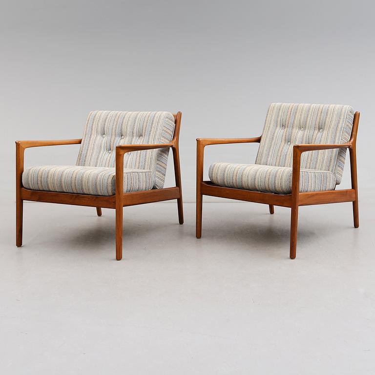 FÅTÖLJER, 1 par, "USA 75", Folke Ohlsson, Dux, 1900-talets andra hälft.