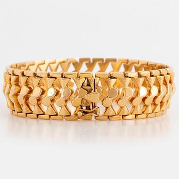 ARMBAND, 18K guld.