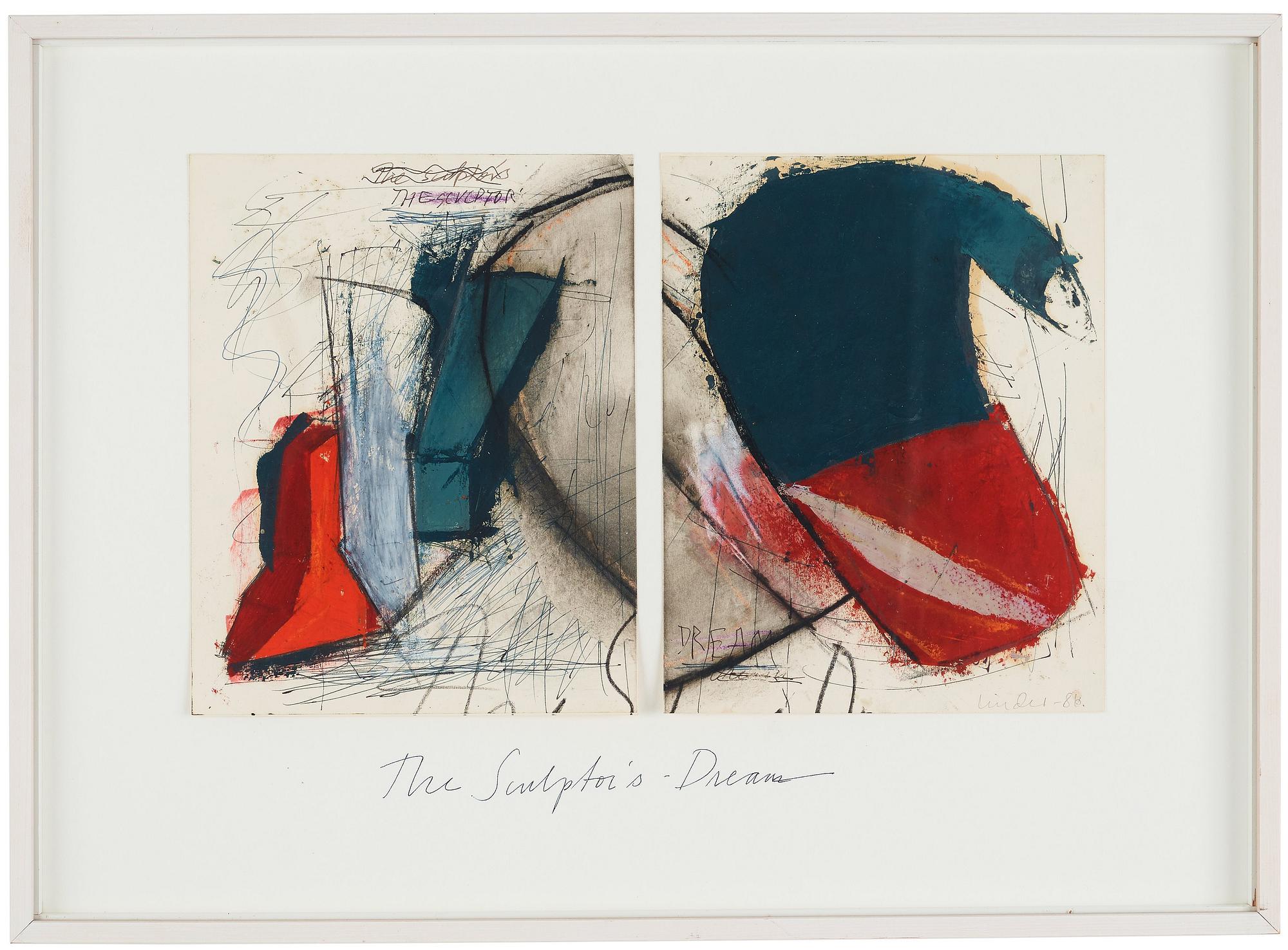 Alf Linder, "The sculptor's dream".
